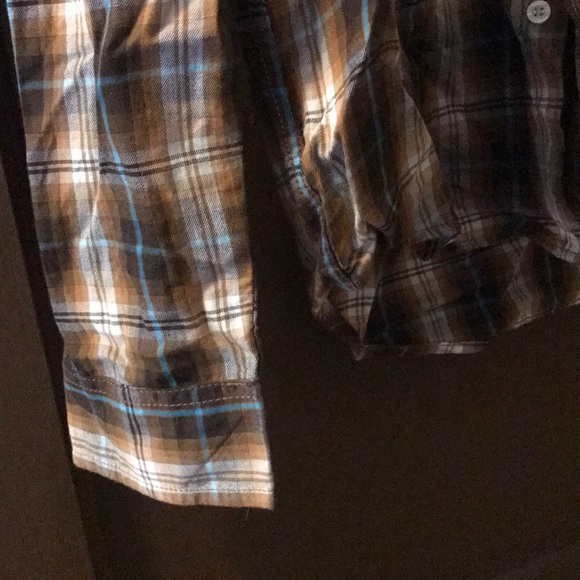 Plaid Aeropostale button down - Picture 2 of 4